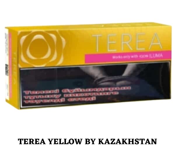 IQOS-TEREA-YELLOW-BY-KAZAKHSTAN TEREA YELLOW KAZAKHSTAN