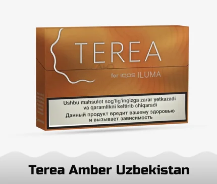 IQOS Terea Uzbekistan Amber