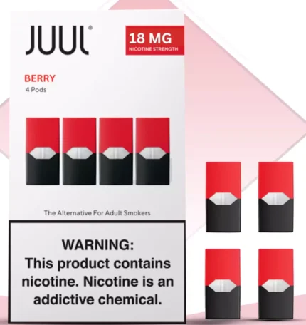 JUUL Berry Pods 18MG 4Pc/Pack