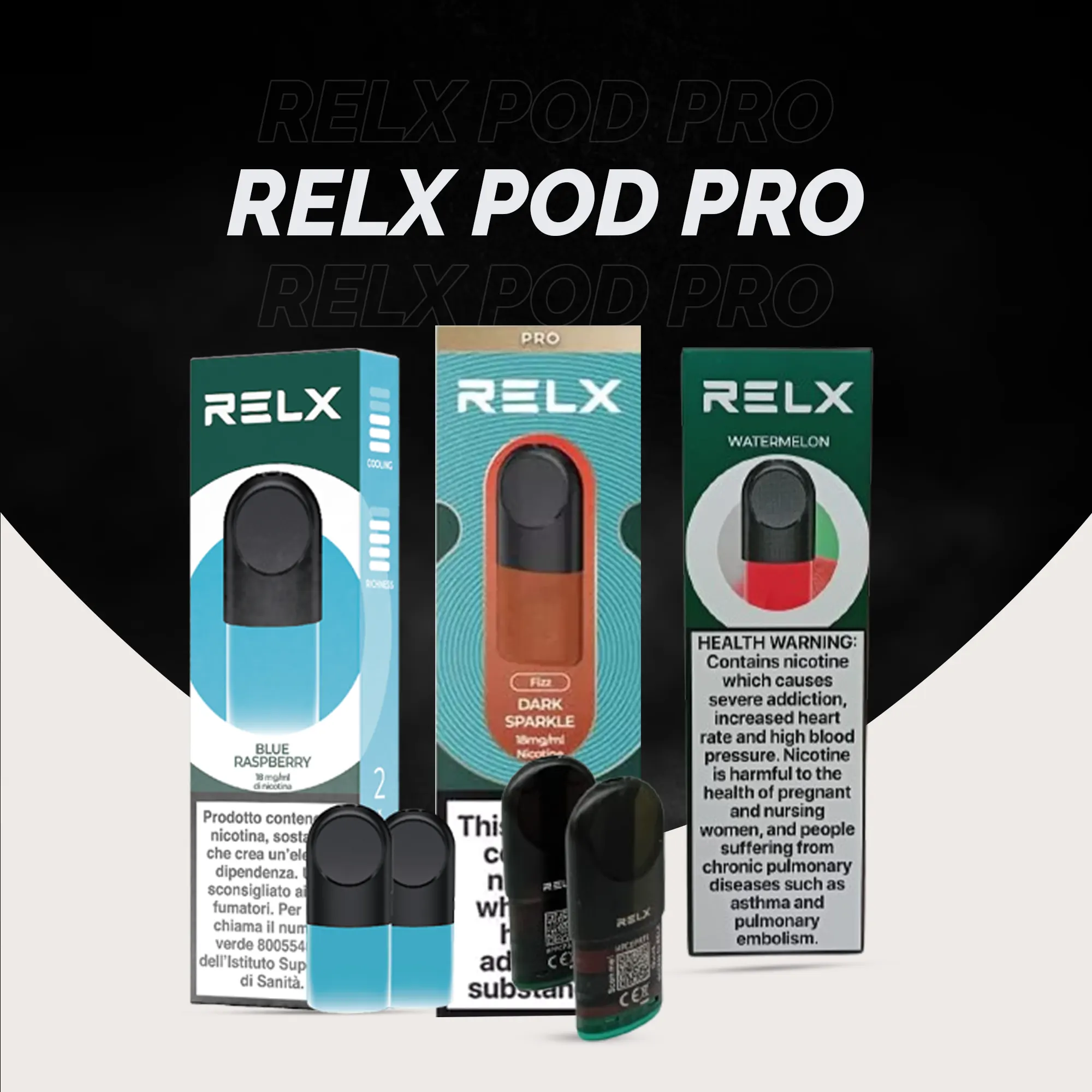 Relx-Pod-Pro-18mg-in-Dubai Relx Pod Pro 18mg