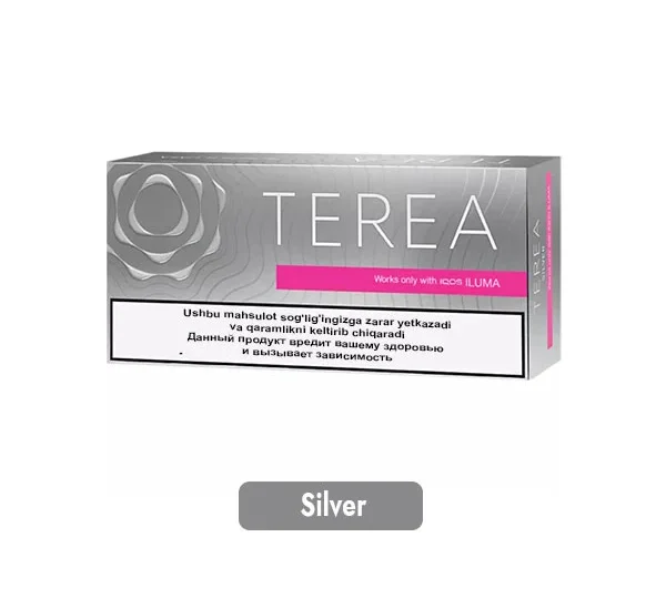 Silver IQOS Terea Uzbekistan Silver