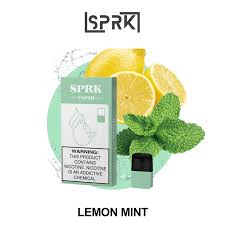 Sprk Vape Lemon Mint Pods In Dubai UAE