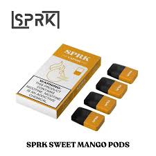 SPRK Vape V4 Red Sweet Mango Pods In Dubai UAE