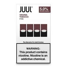 Best JUUL Pod Virginia Tobacco 5% 4Pc/Pack