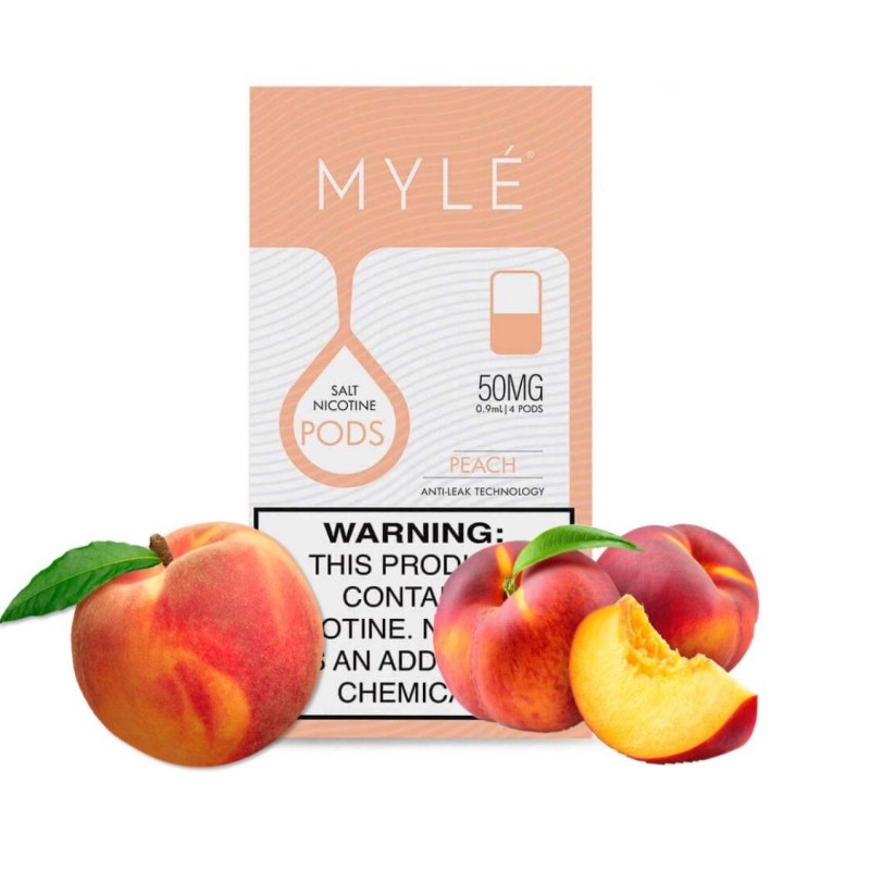 myle-v4-peach-pods MYLÉ POD V.4 Peach